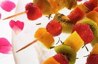 lit de crme brle pour brochettes de fruits ou tarte aux fruits